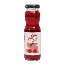نکتار آلبالو شیشه ای سن ایچ 200 میلی لیتر