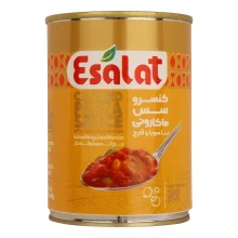 کنسرو سس ماکارونی با سویا و قارچ اصالت - 380 گرم